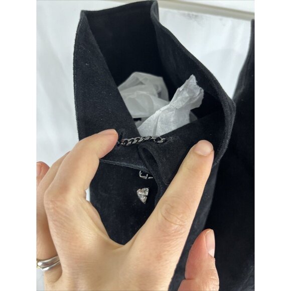 Violavinca Suede Knee-High Boots Womens EU Size 38 Made in Italy - Picture 7 of 14